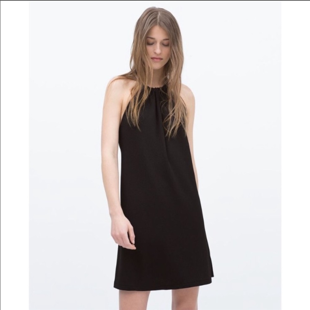Zara Halter Neck Dress NWT